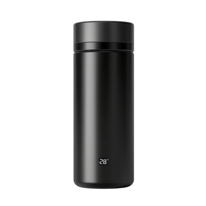 Apey Modern Smart Thermos Mug - 500ml Stainless Steel Vacuum Insulated Water Bottle with LED Temperature Display